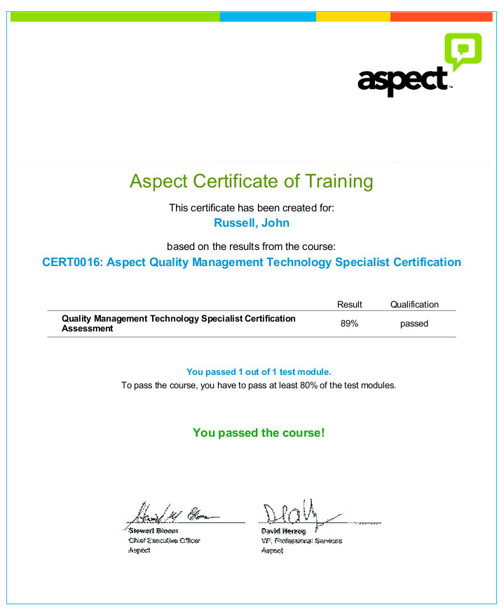 Certificate image